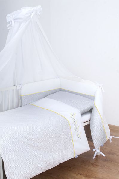 Picture of Bed set BIANCO Zigzag 3-pcs