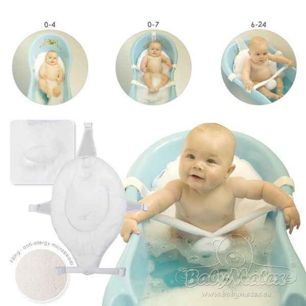 Obrazek BabyMatex Hamak do wanienki biały