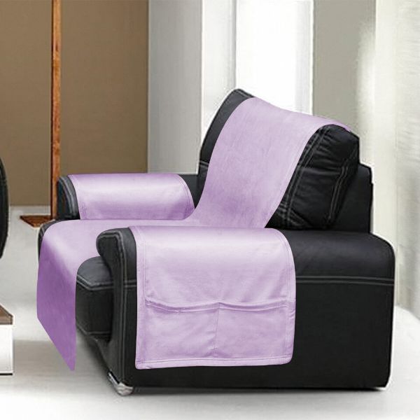 Obrazek Matex Komplet podłokietników na kanapę MUSTELLA, 40x70, fioletowe