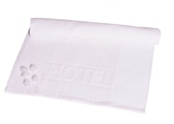 Obrazek Ręczniki hotelowe frotte - napis "hotel", 100% bawełna
