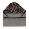 Obrazek Kąpielowe okrycie niemowlęce MAXI PRINT, 100x100