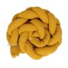Picture of BabyMatex Ochraniacz do łóżeczka WARKOCZ MUSLIN 200 cm, żółty