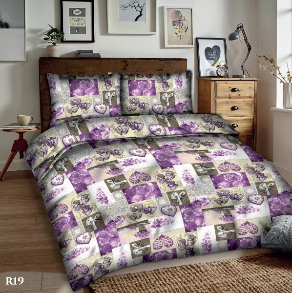 Picture of Matex Pościel deSATIN RANFORCE, 100% bawełna Ranforce 160x200-1, 70x80-2, wzór serca 19