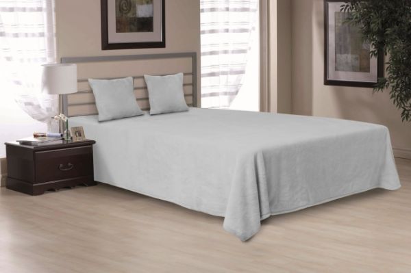 Obrazek Matex Narzuta dekoracyjna Kaszmirowy Dotyk, 240 x 210cm, kolor jasny szary