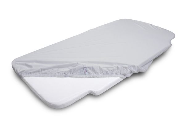 Obrazek BabyMatex Prześcieradełko nieprzemakalne JERSEY 58x110x8, Chicco Next2Me Forever, jasno szary