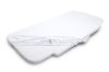 Obrazek BabyMatex Prześcieradło jersey z gumą 58x110x8, białe, dedykowane do łóżeczka Chicco Next2Me Forever, białe