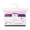 Obrazek BabyMatex Podkład higieniczny, prześcieradło nieprzemakalne z gumką FROTTE 70x140 cm, różowy