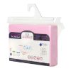 Obrazek BabyMatex Podkład higieniczny, prześcieradło nieprzemakalne z gumką FROTTE 70x140 cm, różowy