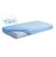 Obrazek BabyMatex Podkład higieniczny, prześcieradło nieprzemakalne z gumką FROTTE 70x140 cm, niebieski