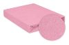 Obrazek BabyMatex Prześcieradło frotte PREMIUM z gumką, 60x120, różowe