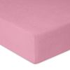 Obrazek BabyMatex Prześcieradło frotte PREMIUM z gumką, 60x120, różowe
