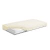 Obrazek BabyMatex Prześcieradło frotte PREMIUM z gumką, 70x140, ecru