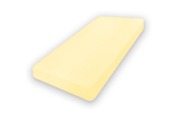 Obrazek BabyMatex Prześcieradło jersey z gumą 60x120, kremowe