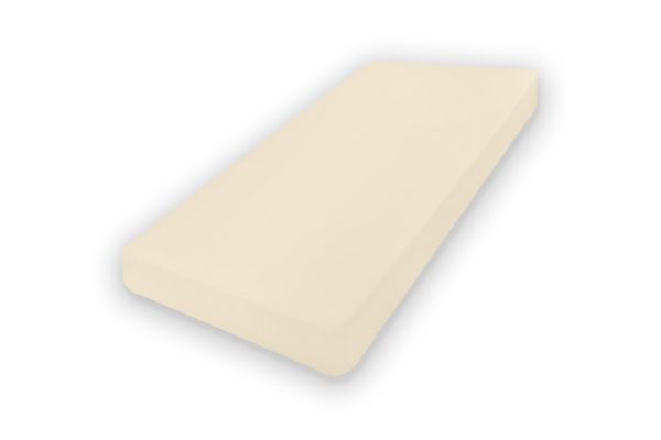 Obrazek BabyMatex Prześcieradło jersey z gumą 70x140, ecru