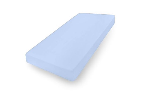 Obrazek BabyMatex Prześcieradło jersey z gumą 80x160 niebieskie