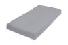 Obrazek BabyMatex Prześcieradło MUSLIN z gumą 60x120, ciemno szare