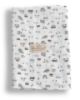 Obrazek Kocyk - Otulacz MUSLIN DESIGN druk, roz. 80x120