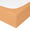 Obrazek Matex Prześcieradło frotte z gumą 90/100x190/200 PREMIUM, łososiowe