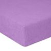 Obrazek Matex Prześcieradło frotte z gumą 90/100x190/200 PREMIUM, fioletowe