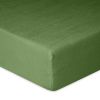 Obrazek Matex Prześcieradło frotte z gumą 90/100x190/200 PREMIUM, ciemno zielone