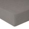 Obrazek Matex Prześcieradło frotte z gumą 90/100x190/200 PREMIUM, grafitowe