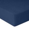 Obrazek Matex Prześcieradło frotte z gumą 90/100x190/200 PREMIUM, granatowe