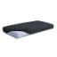Obrazek Matex Prześcieradło frotte z gumą 90/100x190/200 PREMIUM, czarne