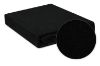 Obrazek Matex Prześcieradło frotte z gumą 90/100x190/200 PREMIUM, czarne