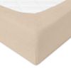 Obrazek Matex Prześcieradło frotte z gumą 110/120x190/200 PREMIUM, beżowe