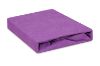 Obrazek Matex Prześcieradło frotte z gumą 110/120x190/200 PREMIUM, ciemno fioletowe