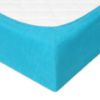 Obrazek Matex Prześcieradło frotte z gumą 110/120x190/200 PREMIUM, turkusowe