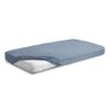 Obrazek Matex Prześcieradło frotte z gumą 110/120x190/200 PREMIUM, ciemno szare