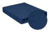 Obrazek Matex Prześcieradło frotte z gumą 110/120x190/200 PREMIUM, granatowe