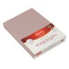 Picture of Matex Prześcieradło frotte z gumą 130/140x190/200 Premium, brudny róż