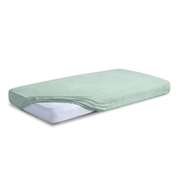 Picture of Matex Prześcieradło frotte z gumą 130/140x190/200 Premium, eukaliptusowe