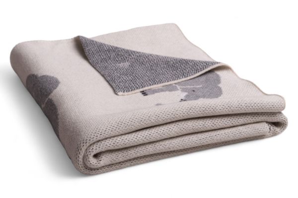 Picture of BabyMatex Kocyk dla dziecka RAINBOW z bawełny 80x100