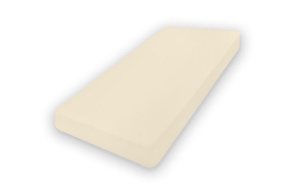 Obrazek Matex Prześcieradło jersey z gumą 180/190x190/200x30, ecru