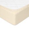 Obrazek Matex Prześcieradło jersey z gumą 180/190x190/200x30, ecru