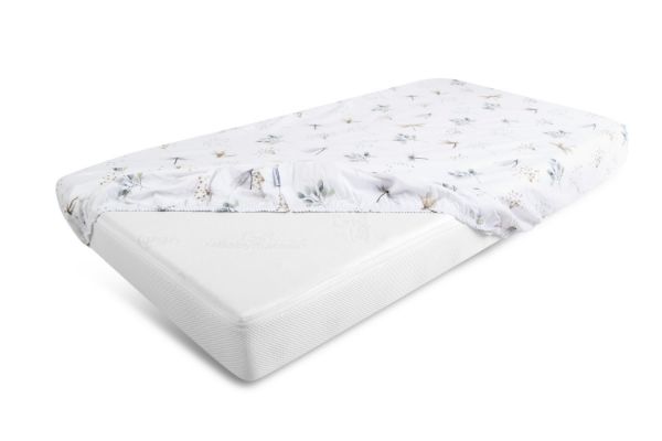 Obrazek Prześc. BAWEŁNIANE druk z gumą 60x120x10