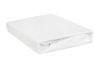 Obrazek BabyMatex Podkład higieniczny, prześcieradło nieprzemakalne z gumką FROTTE 40x90 cm, biały