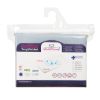 Obrazek BabyMatex Podkład higieniczny, prześcieradło nieprzemakalne z gumką FROTTE 60x120 cm, jasno szary