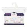 Obrazek BabyMatex Podkład higieniczny, prześcieradło nieprzemakalne z gumką FROTTE 60x120 cm, biały