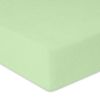 Obrazek BabyMatex Podkład higieniczny, prześcieradło nieprzemakalne z gumką FROTTE 60x120 cm, jasno zielony