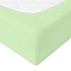 Obrazek BabyMatex Podkład higieniczny, prześcieradło nieprzemakalne z gumką FROTTE 60x120 cm, jasno zielony