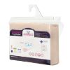 Obrazek BabyMatex Podkład higieniczny, prześcieradło nieprzemakalne z gumką FROTTE 60x120 cm, jasno beżowy