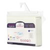 Obrazek BabyMatex Podkład higieniczny, prześcieradło nieprzemakalne z gumką FROTTE 70x140 cm, ecru