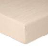 Obrazek BabyMatex Podkład higieniczny, prześcieradło nieprzemakalne z gumką FROTTE 70x140 cm, jasno beżowy