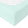 Obrazek BabyMatex Podkład higieniczny, prześcieradło nieprzemakalne z gumką FROTTE 70x140 cm, miętowy