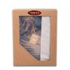 Picture of Matex Pościel lniana LINEN drukowana 160x200+30, 2 x 70x80+20. Wodne liście