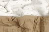 Obrazek BabyMatex Kocyk dla dziecka MUSLIN DESIGN, 75x100cm, biały